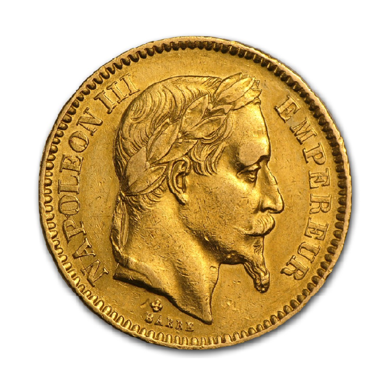 French 20. 20 Франков Наполеона 3. 20 Франков 1862. Золотая монета 20 франков Франция. Монеты Франции 19 века Наполеон.